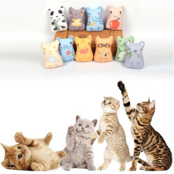 Pet Products Cat Toys Connotation Cat Mint Scratch And Bite Resistant Color Printing Cat Toys