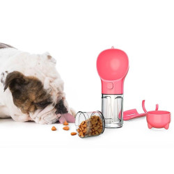Multifunctional Pet Water Cup Pet Feeder Pet Outdoor Water Cup Dog Food Cup Picking Up All-in-one Waterer Cat Dog Feeding Tool